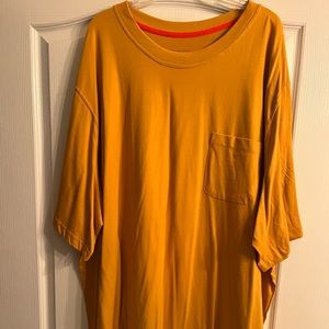 Gold men top size 5XL